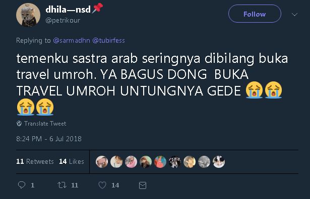 10 Curhatan mahasiswa jurusan sastra ini bikin ngakak sampai Inggris