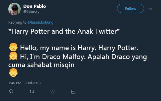9 Cuitan lucu 'Harry Potter' ini recehnya nggak ketulungan