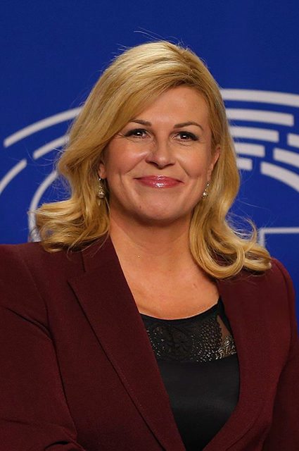 6 Pesona Kolinda Grabar, Presiden cantik yang juga super fans Kroasia