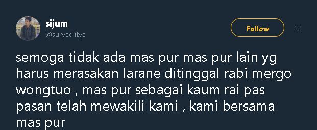 10 Ungkapan bijak 'Mas Pur Effect' ini bikin pejuang cinta makin tegar