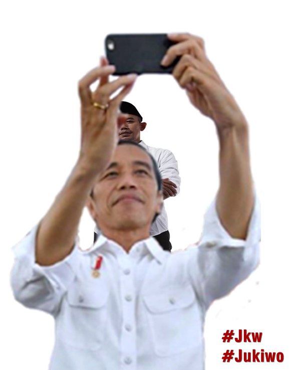 10 Editan foto 'Jukiwo maju capres' ini bikin senyummu makin lebar