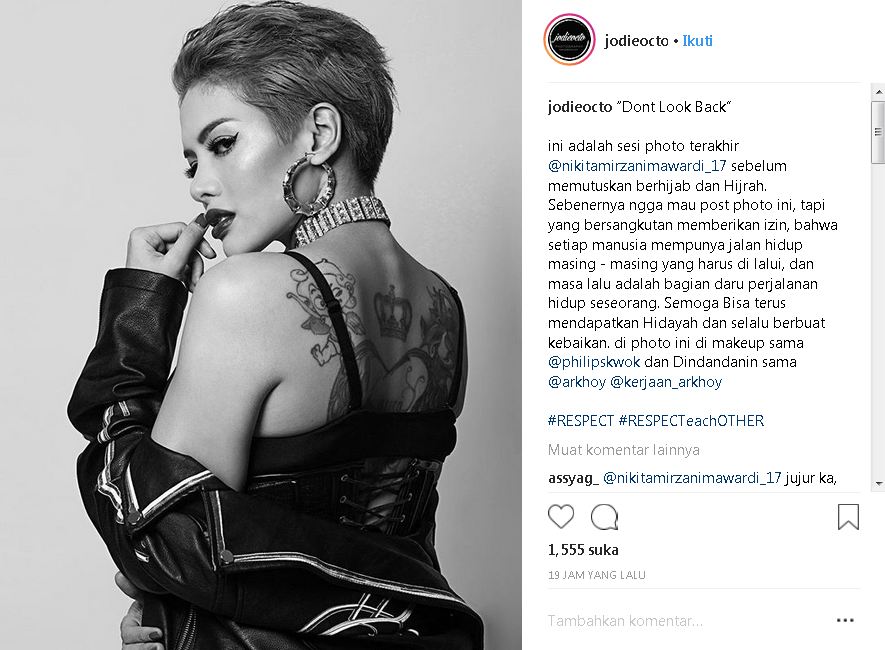 Bikin heboh, ini pemotretan terakhir Nikita Mirzani sebelum berhijab