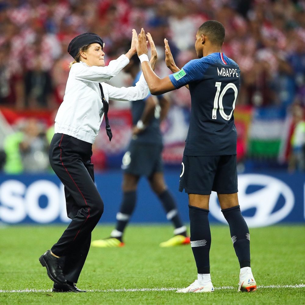 Ini dua pemain yang jadi sasaran penyusup di final Prancis vs Kroasia
