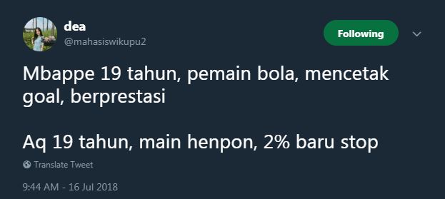 10 Cuitan kocak beda Mbappe vs anak muda zaman now ini bikin ngakak