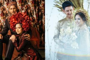 8 Potret prewedding Tasya Kamila & Randi, berkonsep adat Minang