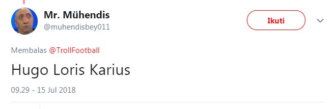 Blunder fatal, ini 10 cuitan kocak 'Lloris tertular virus Karius'