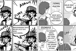 15 Komik strip 'rintihan mahasiswa' ini bikin tersenyum getir