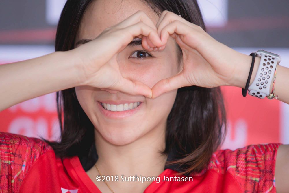 Bukan artis, ini sosok pebulutangkis Thailand yang curi perhatian