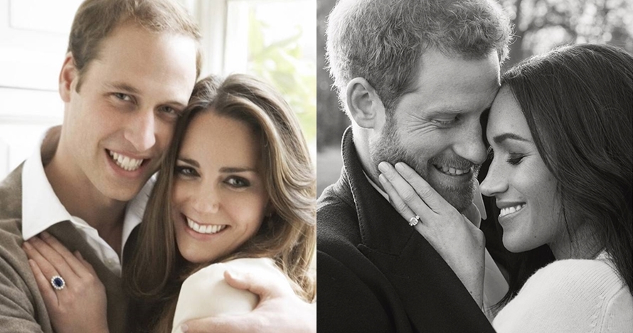 Jadi pusat sorotan, ini 11 beda gaya mesra William-Kate & Harry-Meghan