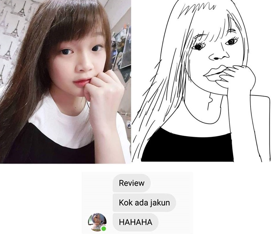 Cowok ini buka jasa gambar jelek malah laris, ini 10 karya kocaknya