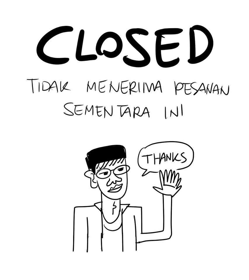 Cowok ini buka jasa gambar jelek malah laris, ini 10 karya kocaknya