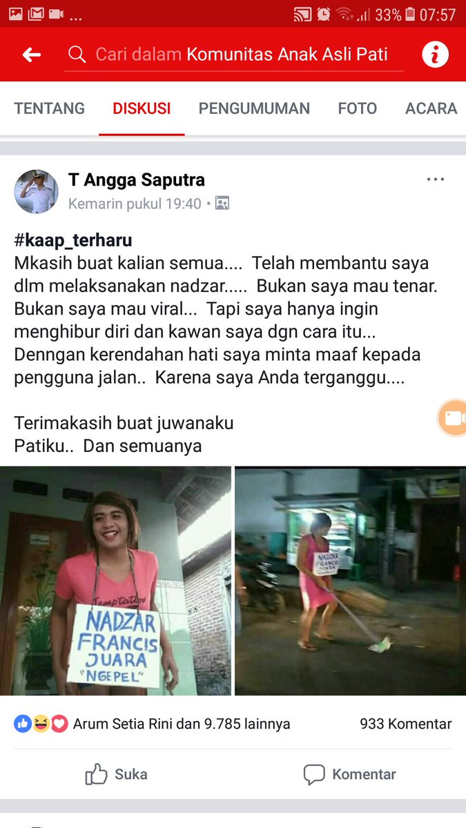 Gokil, pria ini lakukan nazar nyeleneh usai Prancis juara dunia