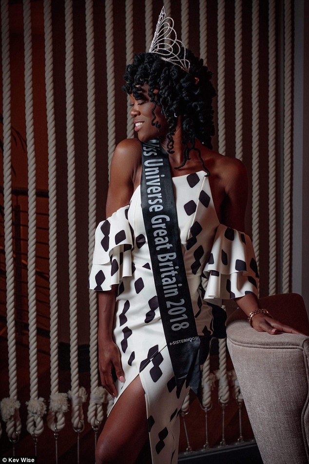 Pertama di Inggris, wanita kulit hitam ini jadi wakil di Miss Universe