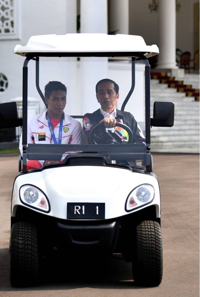 Presiden Jokowi sebut Zohri orang besar Indonesia, ini alasannya
