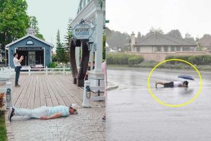 Lagi viral, 10 potret orang tidur sembarangan ini bikin kamu bingung