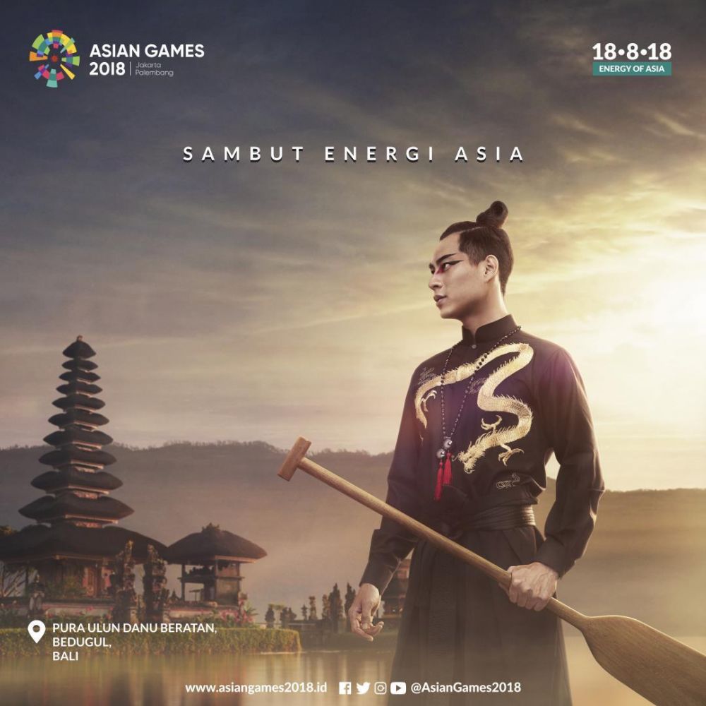 6 Poster Asian Games ini keren abis, jadi pengen keliling Indonesia