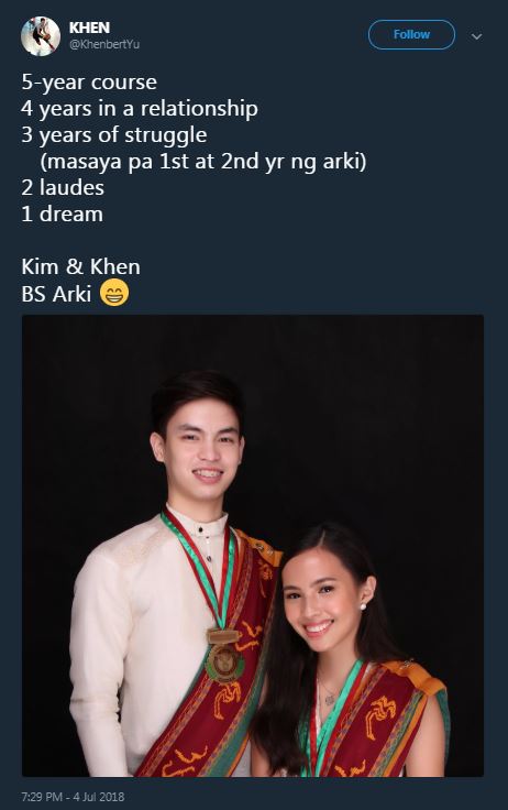 Kenal sejak kelas 1 SD, kisah sejoli wisuda bareng ini bikin iri