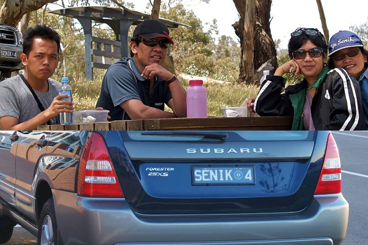 5 WNI di luar negeri ini punya plat nomor unik, Jokow1 hingga RI 1