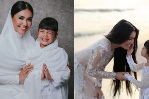 Kompak abis, ini 10 momen ceria Denada & putrinya saat kembaran baju