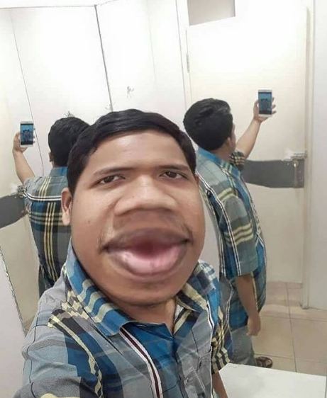 Cowok ini minta fotonya diedit biar cakep, 8 hasilnya malah bikin iba