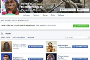 Begini kocaknya jika 10 manusia purba punya akun di media sosial