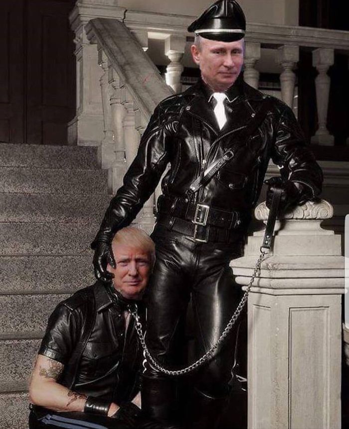 10 Editan foto 'Trump akrab sama Putin' ini konyolnya keterlaluan