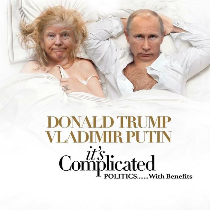 10 Editan foto 'Trump akrab sama Putin' ini konyolnya keterlaluan