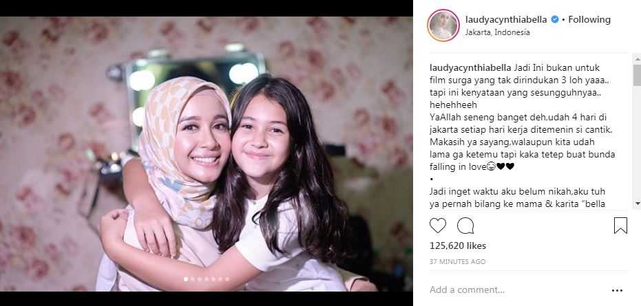 Impian Laudya Cynthia Bella sebelum nikah ini terwujud, bikin terharu