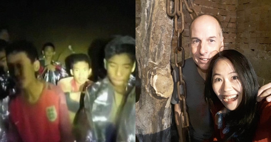 Terlibat evakuasi di gua Thailand, sejoli beda bangsa ini cinta lokasi
