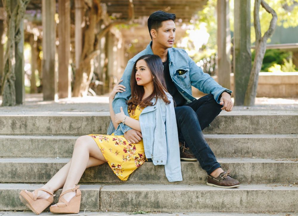 6 Foto prewedding Tasya Kamila & Randi di New York, kasual dan santai