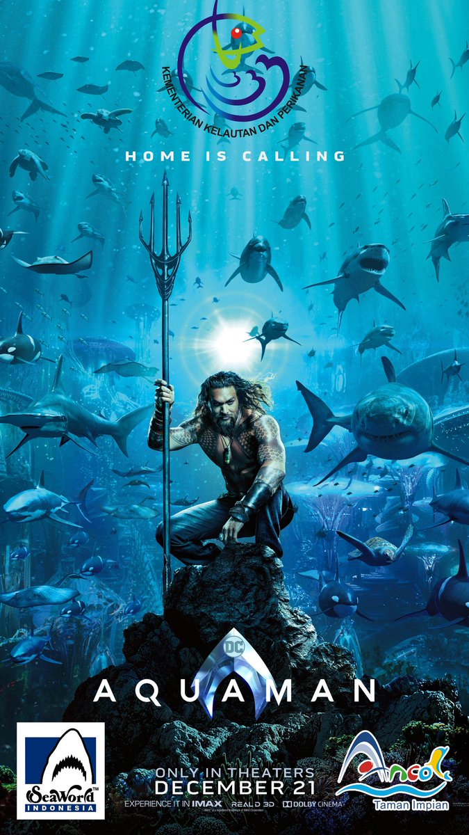 8 Pelesetan poster film Aquaman ini kocaknya bikin ngakak sampai basah