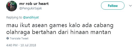 10 Cuitan kocak 'mau ikutan Asian Games' ini bikin kamu senyum kecut