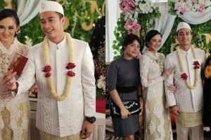 Sempat tertunda, ini 5 momen pernikahan Eza Gionino dan Meiza Aulia