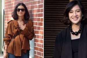 7 Gaya OOTD outerwear ala Dian Sastro, bisa jadi inspirasi style kamu
