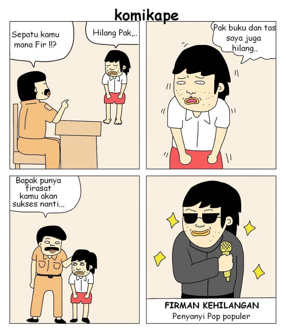 7 Komik strip masa depan siswa prediksi guru, bikin kaget lalu ngakak