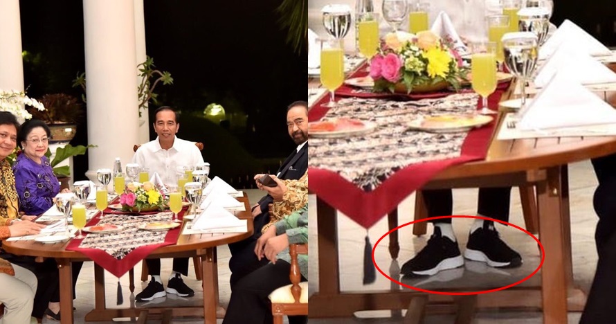Ini merek sepatu Jokowi yang bikin warganet penasaran, buatan lokal