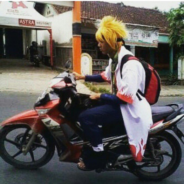9 Potret seandainya Naruto tinggal di Indonesia ini bikin nyengir kuda