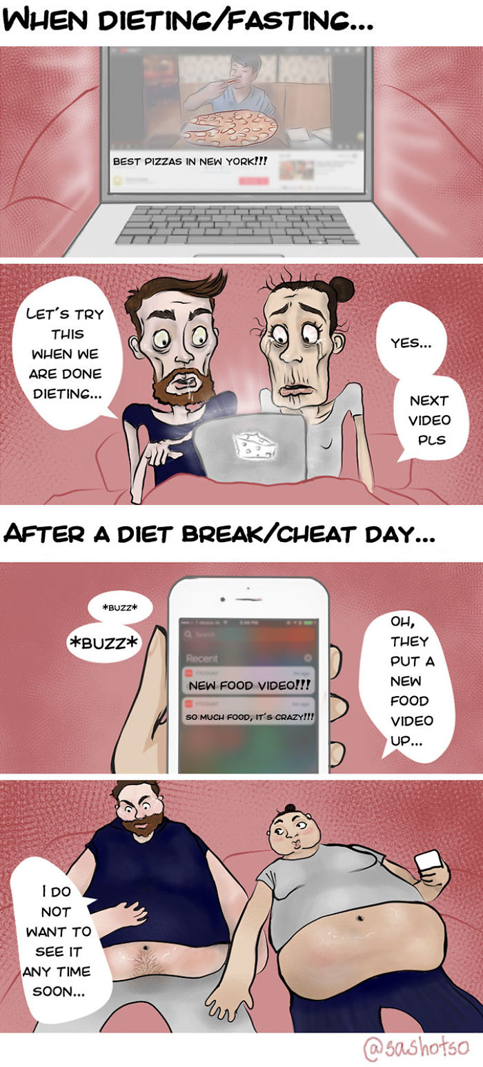 9 Komik strip lika liku sejoli merajut cinta ini bikin senyum merekah