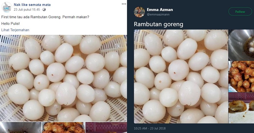 Olahan nyeleneh rambutan goreng viral, ternyata makanan khas Indonesia