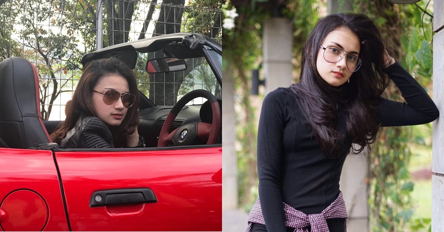 10 Pesona Raisya Bawazier, si Drakula cantik yang gemar pakai kacamata