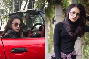 10 Pesona Raisya Bawazier, si Drakula cantik yang gemar pakai kacamata