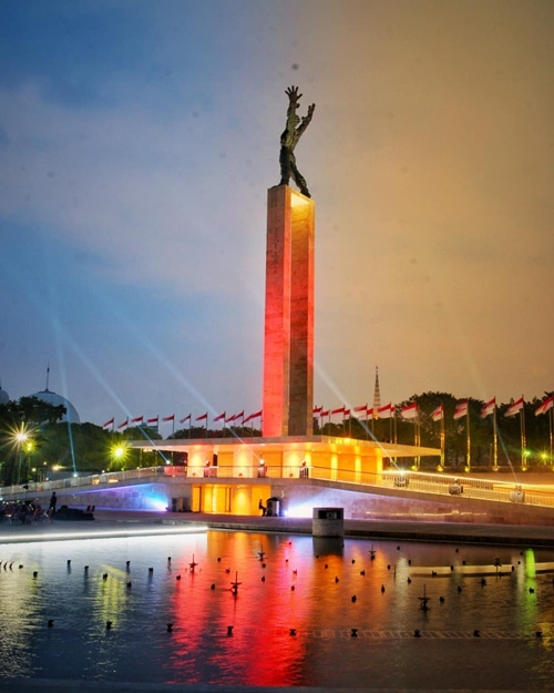 Digagas Ahok dan diresmikan Anies, ini 10 wajah baru Lapangan Banteng