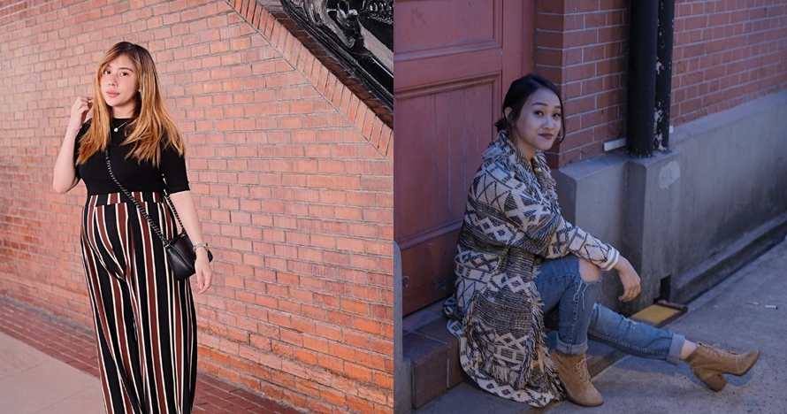 Sama-sama tengah hamil, ini 6 beda gaya Cherly & Felly eks Cherrybelle