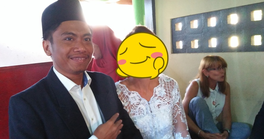 Bikin iri, pria asal Lombok ini nikahi bule cantik dari Jerman