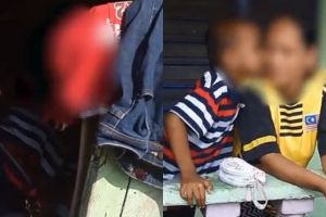 Suami dipenjara, ibu hamil dan anaknya ini hidup di tempat mengenaskan