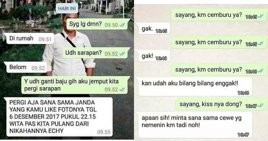 7 Percakapan cewek lagi cemburu ini bikin tersenyum kecut