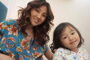 Sarwendah dandani Thalia ala makeup freckles, penampilannya imut abis