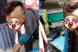 Reaksi anak punk ditinggal teman ini bikin mau ketawa tapi takut dosa