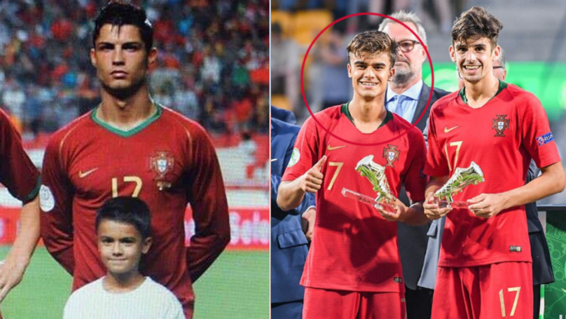 Dulu jadi pendamping CR7, bocah ini kini bikin geger Timnas Portugal