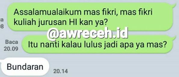 10 Chat serius dibalas nyeleneh ini lucunya bikin pengen ngajak ribut 